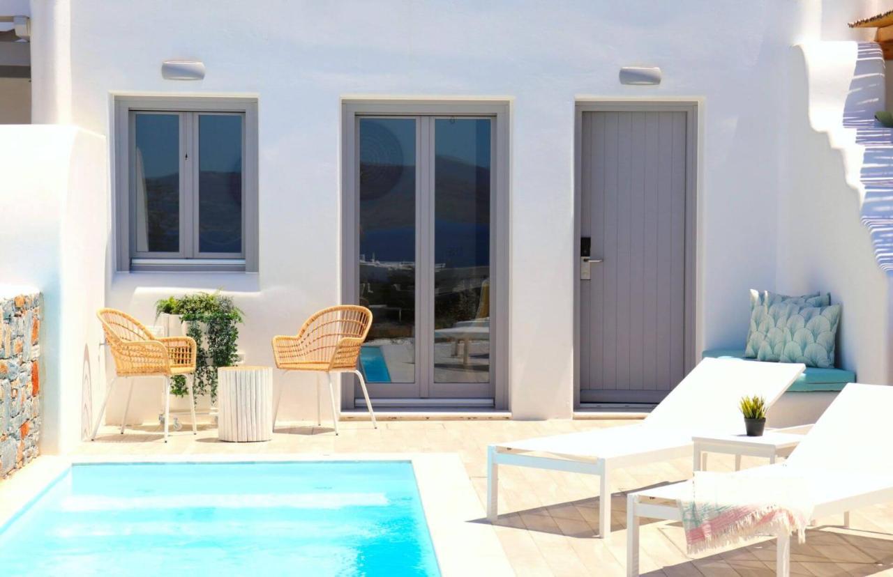 The Nine Graces - Agia Anna - Option With Private Pool Or Hot Tub Villa ภายนอก รูปภาพ