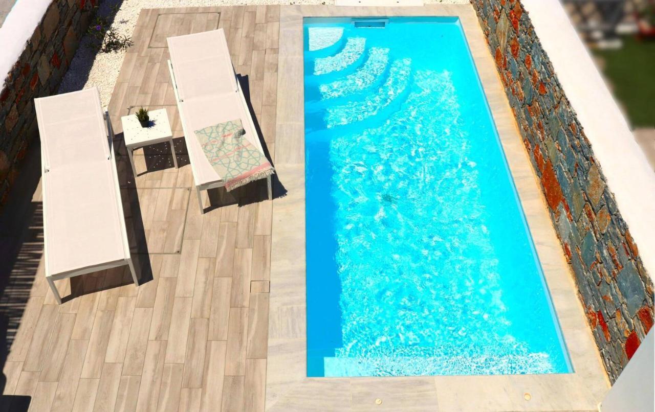 The Nine Graces - Agia Anna - Option With Private Pool Or Hot Tub Villa ภายนอก รูปภาพ