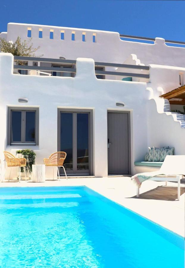 The Nine Graces - Agia Anna - Option With Private Pool Or Hot Tub Villa ภายนอก รูปภาพ