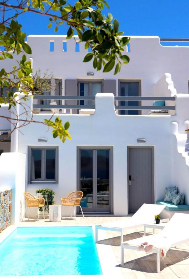 The Nine Graces - Agia Anna - Option With Private Pool Or Hot Tub Villa ภายนอก รูปภาพ