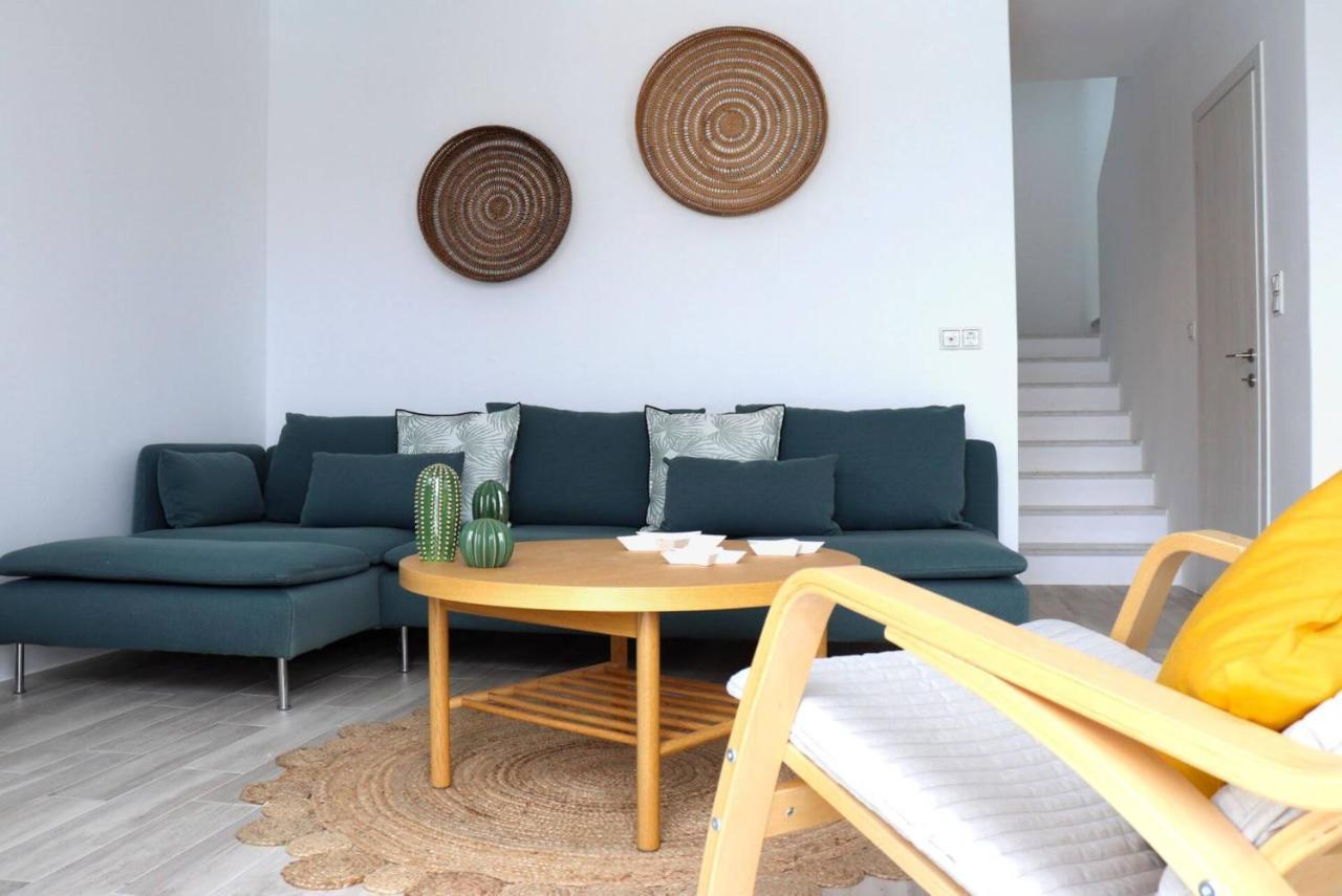 The Nine Graces - Agia Anna - Option With Private Pool Or Hot Tub Villa ภายนอก รูปภาพ