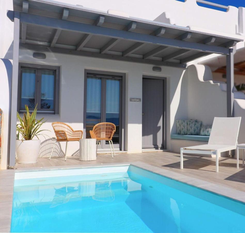 The Nine Graces - Agia Anna - Option With Private Pool Or Hot Tub Villa ภายนอก รูปภาพ